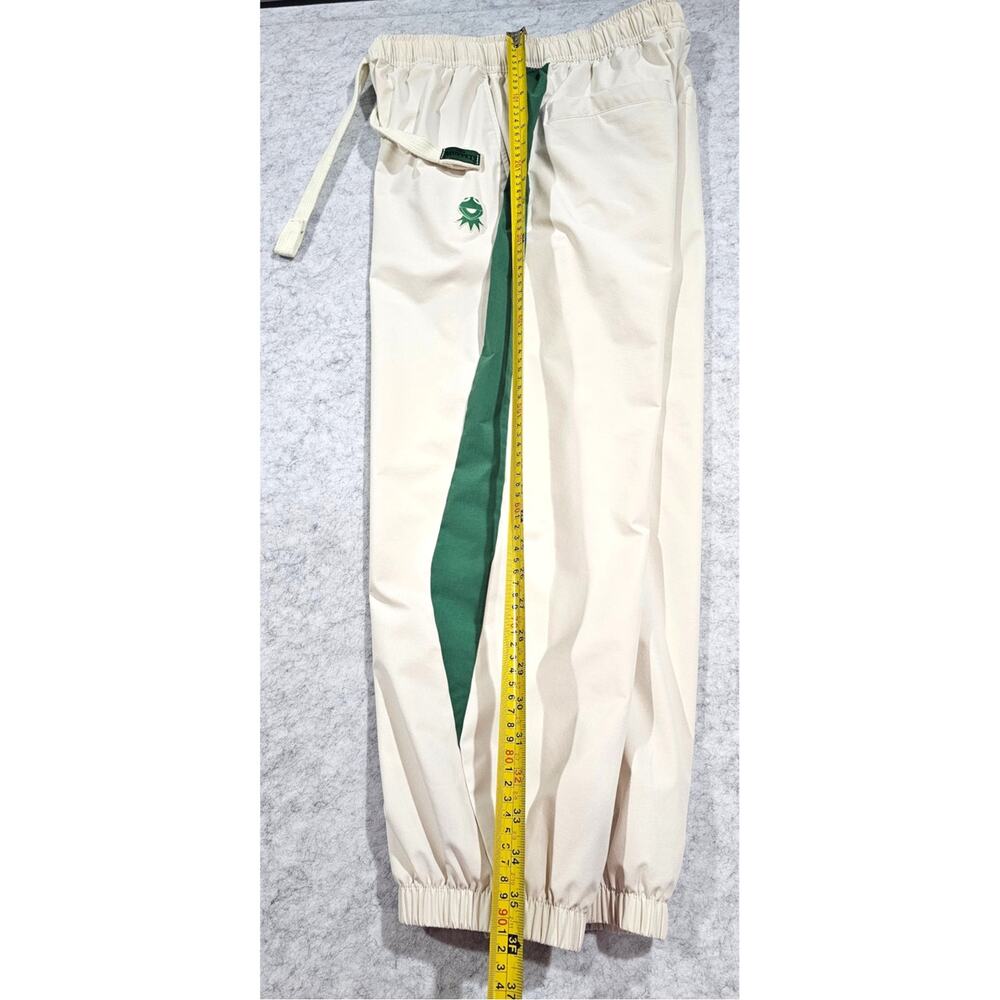 Disney The Muppets Kermit  Jogger Sweatpants Windbreaker  Womens Sz L - Picture 6 of 10